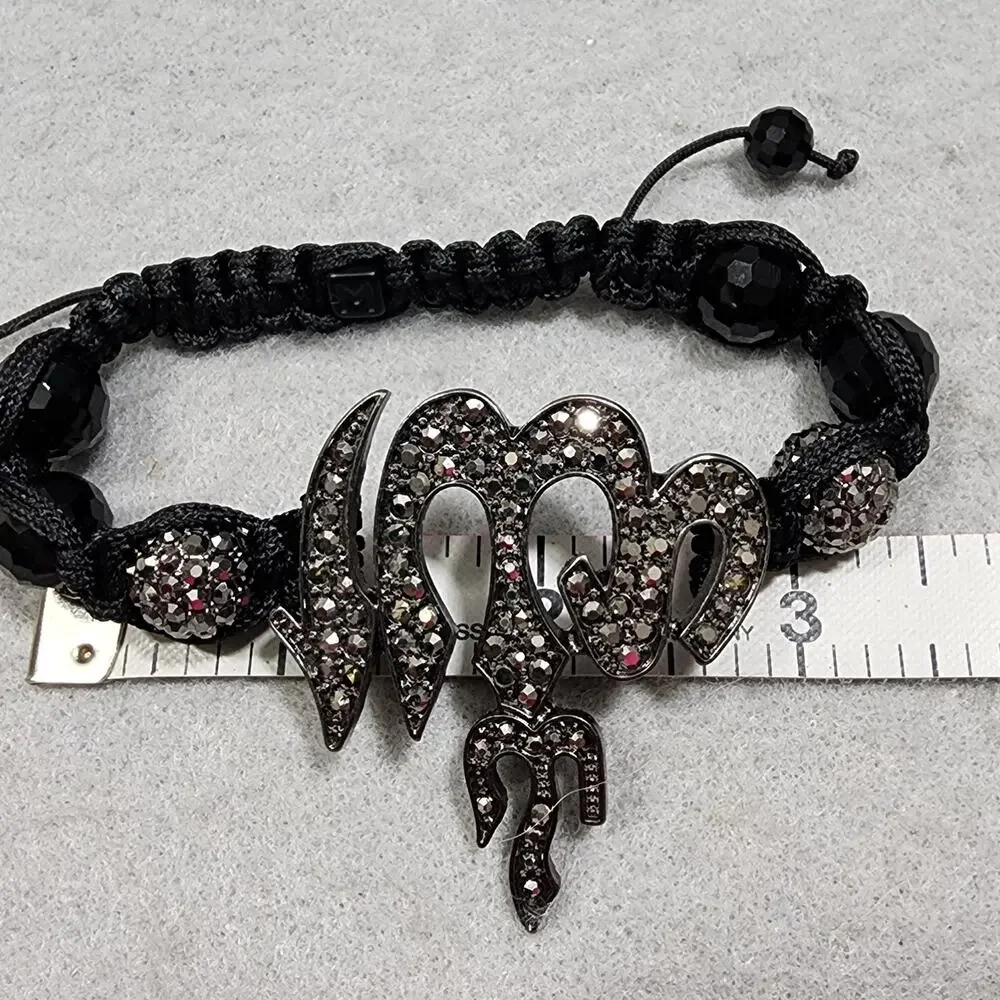Unknown black braided